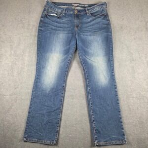 Denizen from Levi's Modern Slim Jeans Womens 18M W34 L32 Blue Medium Wash